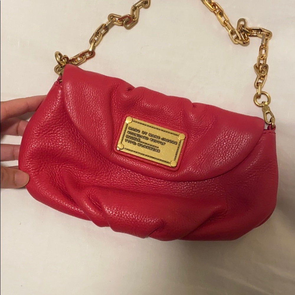 Marc Jacobs pink crossbody bag